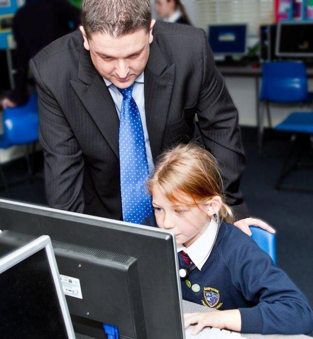 Child using ePace
