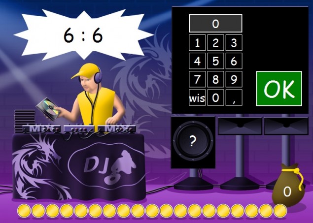 Mathsgarden screen