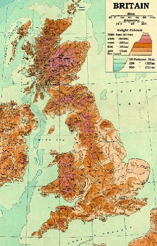 Map of Britain...