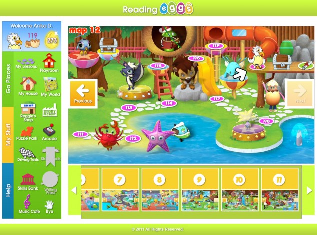Reading Eggs 3P Learning