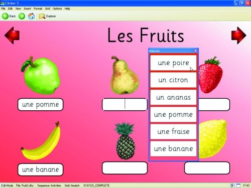 In French
